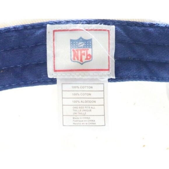 Indianapolis Colts Hat Logo Football NFL White Adjustable - Picture 5 of 5